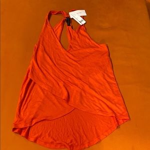 Banana Republic Fishtail Tank (tangerine; PXXS)